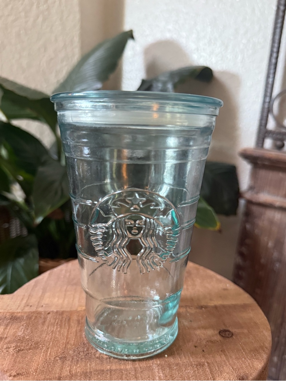 Starbucks Made in Spain Recycled Glass Cold-to-Go Cup Tumbler 16oz No Straw
